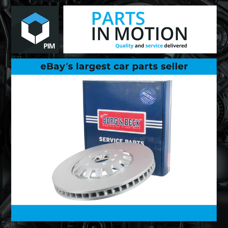 2x Brake Discs Pair Vented fits AUDI Q8 4MN 3.0D Front 2018 on 375mm Set B&B New