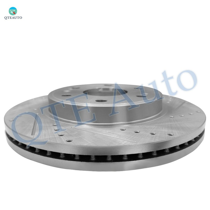 6 Front 330mm Drilled Brake Rotors-Ceramic Brake Pad For 2015-2020 GMC Yukon XL gallery