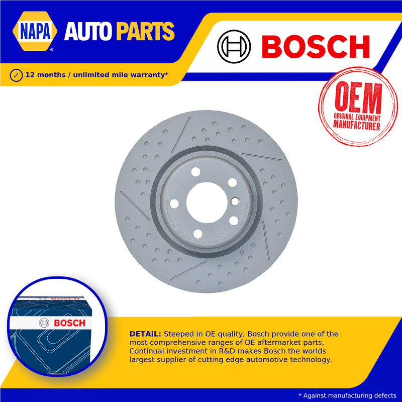 2x Brake Discs Pair Vented fits BMW 118 F20, F21 Rear 1.5 1.6 11 to 19 345mm Set