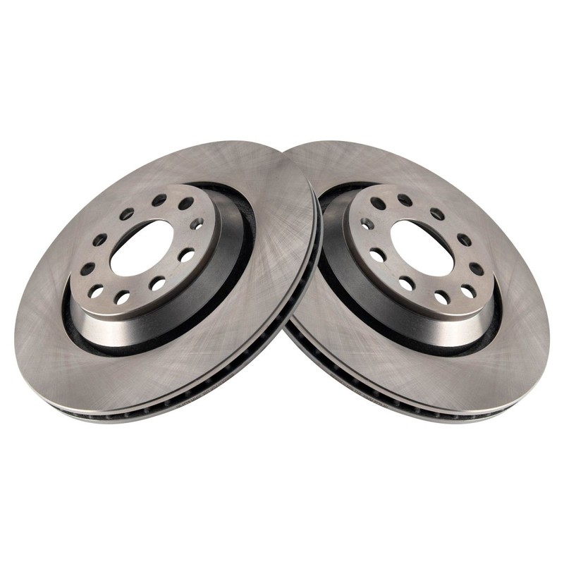 Rear Replacement Brake Rotor Pair for VW Golf Passat GTI Audi A3 S3 TT gallery