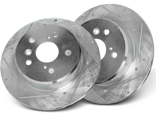 Autopart Premium 64GN17T Rear Brake Rotor Set Fits 1999-2003 Lexus RX300 3.0L V6