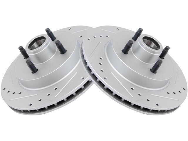 Front DIY Solutions Brake Rotor Set fits Ford Mustang 1987-1993 5.0L V8 56RSFP