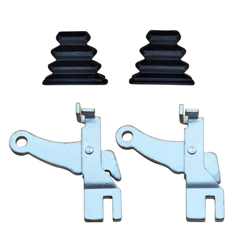 Brake Backing Plates & Parking Brake Lever Kit For Dodge 2002-2007 Ram 1500 New gallery