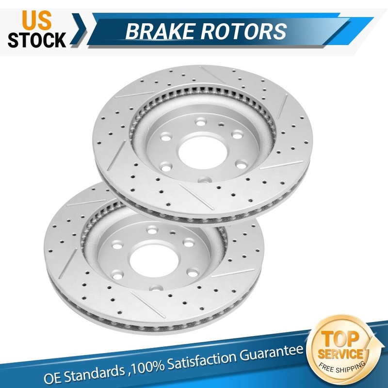 Front Disc Brake Rotors for Chevy Traverse Enclave GMC Acadia Limited Outlook