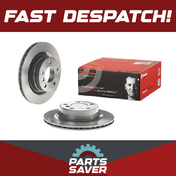 2x Brake Discs Pair Vented fits BMW 228 F22, F23 2.0 Rear 14 to 16 300mm Set New