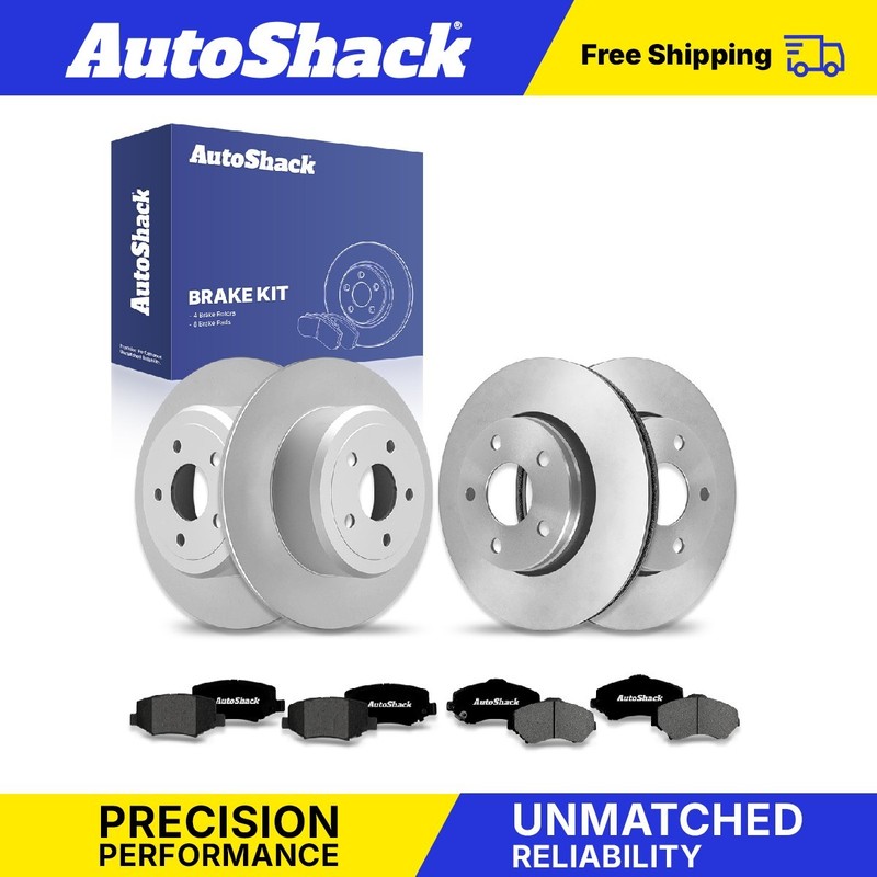 Front Rear Brake Rotors Premium Pads for Jeep, Liberty 2008-2012