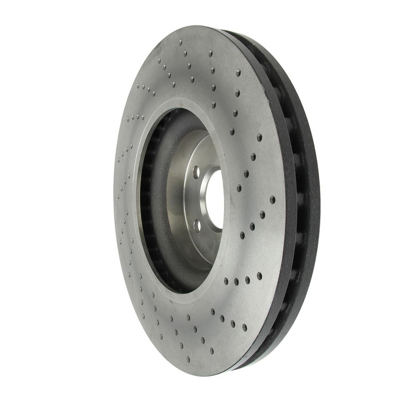 Brembo Front Brake Kit Ceramic Pads Sensors Drilled Disc Rotors for MB S211 W211 gallery