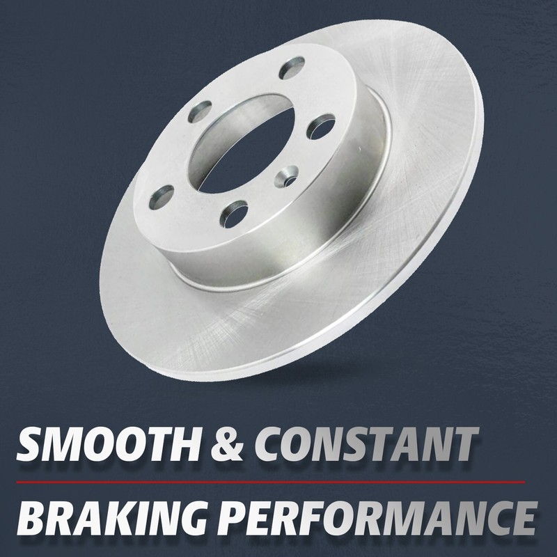 Rear Disc Brake Rotors for 2006 Lincoln Zephyr 2006 - 11 Mercury Milan -Solid gallery
