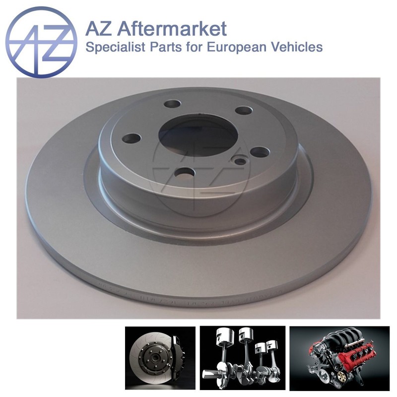 Fits Infiniti QX30 2016- + Other Models AZ Rear 1x Brake Disc