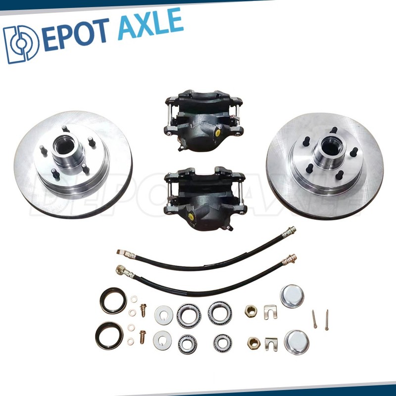 Front Truck Disc Brake Component Kit 5Lug For 1960 1961 – 1970 Chevy C10 GMC