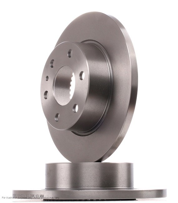 2X APEC Rear Brake Discs for IVECO DAILY V Van 29S11, 29L11, 296mm Solid DSK2533 gallery