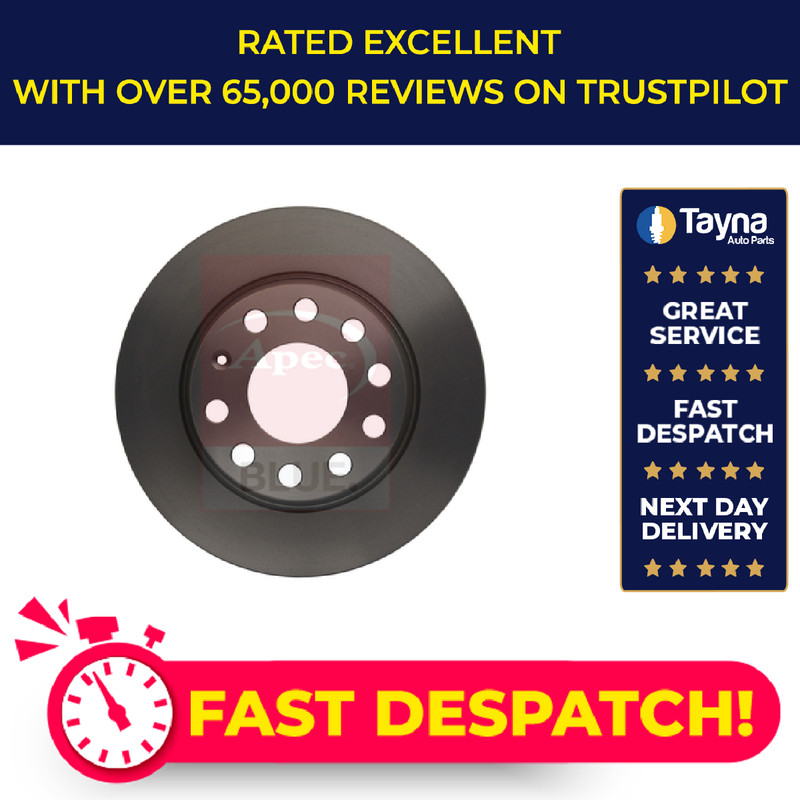 2x Brake Discs Pair Solid fits SEAT EXEO 3R 2.0D Rear 09 to 13 255mm Set Quality