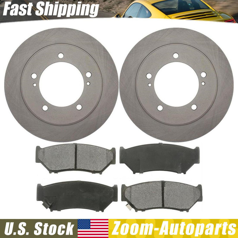 Front Brake Kit Rotors & Pads for 1999 2002 2003 2004 Chevrolet Tracker