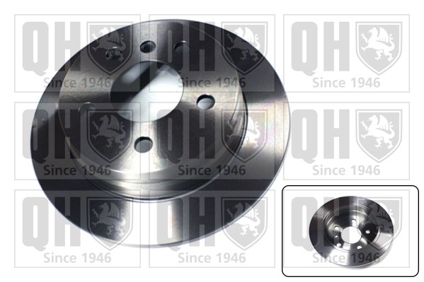 2x Brake Discs Pair Solid fits MERCEDES A190 W168 1.9 Rear 99 to 04 M166.990 Set gallery