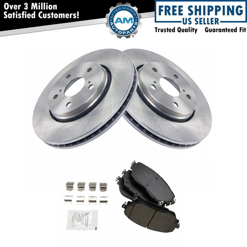 Front Posi Ceramic Disc Brake Pads & Rotors Kit for Toyota C-HR New