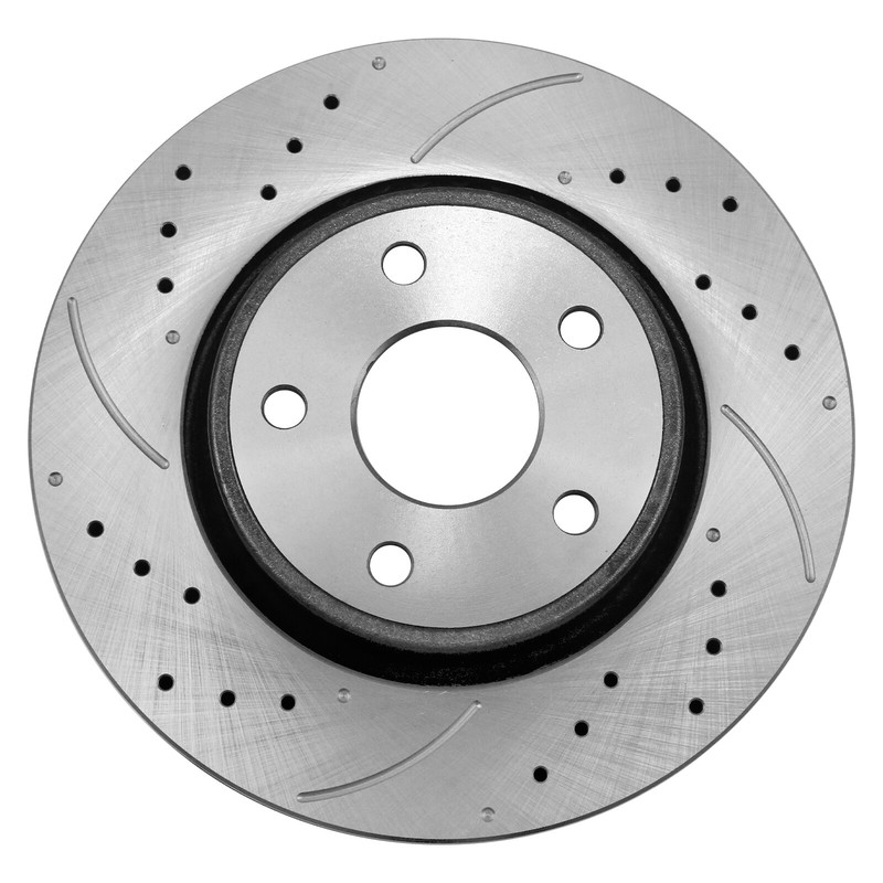 Front Brake Drilled Rotors &Pads for Dodge Durango Jeep Grand Cherokee 2011-2021 gallery