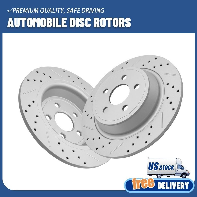 For Ford Edge Fusion Lincoln Nautilus Mkx Mkz Continental 316mm Rear Brake Rotor