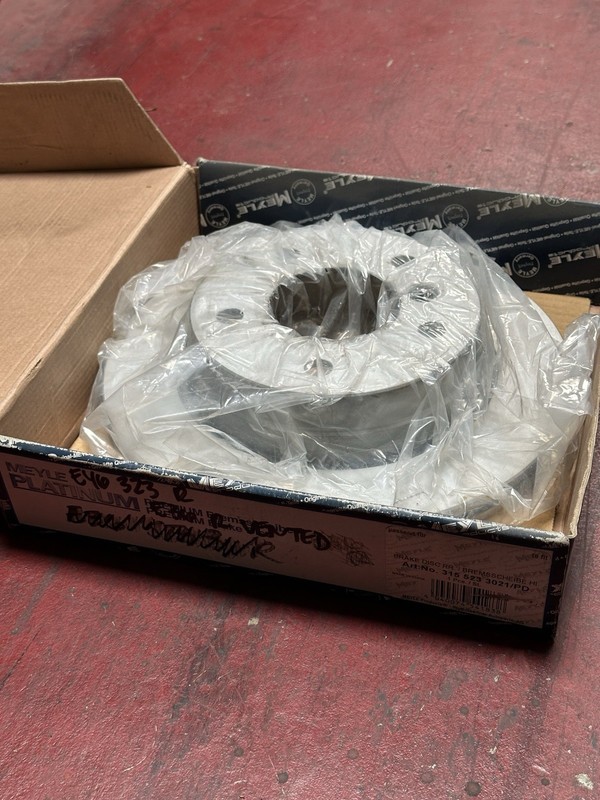 BMW BRAKE ROTOR Rear Meyle 3155233021 fits BMW 3 series, E36 328 E46 323