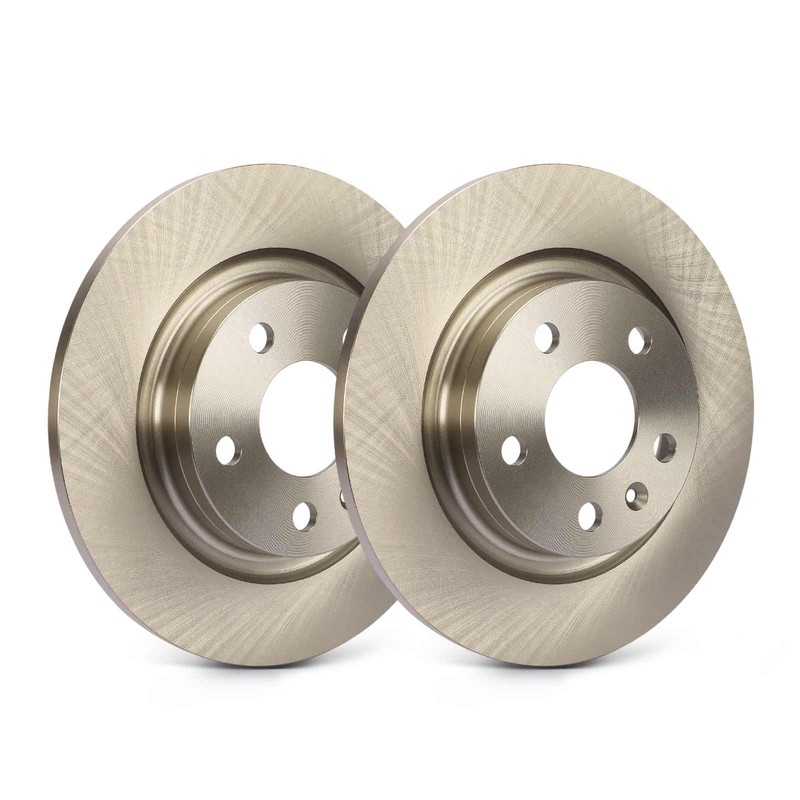 2Pcs 280mm Rear Disc Brake Rotors for Volvo XC40 2019 2020 2021 2022 2023-2025