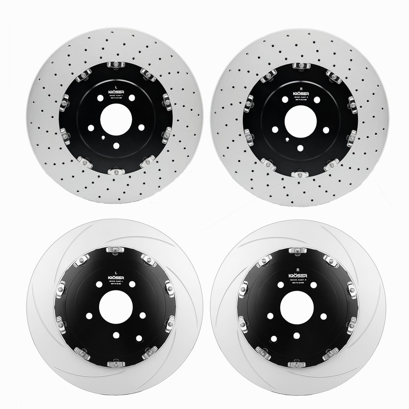 Two-Piece For Nissan GT-R 2021-2011 Brake Discs Rotor Floating 2024-2023