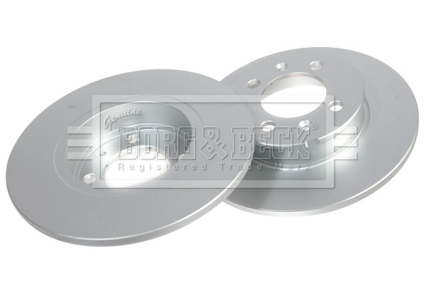 2x Brake Discs Pair Solid Rear 240mm BBD4206 Borg & Beck Set GBD90842 GDB90842 gallery