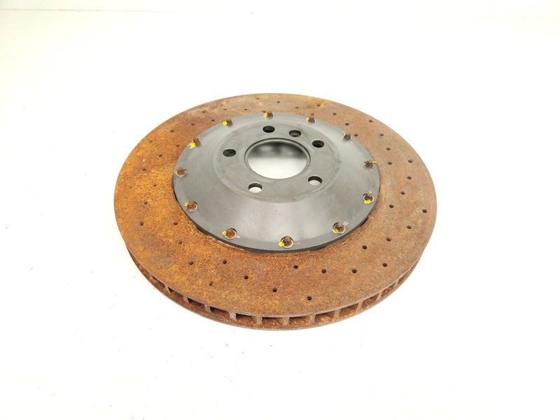 2012-2014 MCLAREN MP4-12C FRONT LEFT OR RIGHT DISC BRAKE ROTOR PA2494-2428 OEM