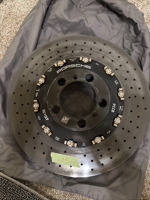 Porsche GT3 PCCB Ceramic Brake Rotor 410x36mm Front Left
