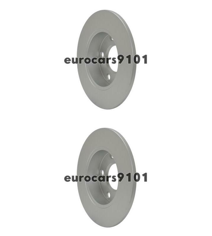Volkswagen Passat Hella-PAGID Rear Disc Brake Rotors (2) 355105682 8D0615601A