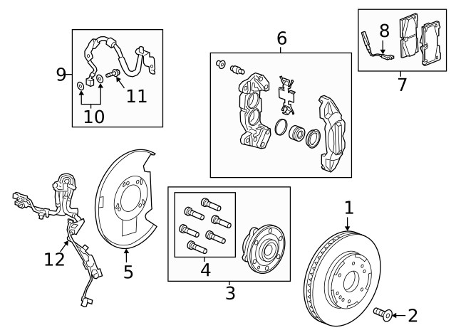 Genuine GM Disc Brake Rotor 13553983 gallery