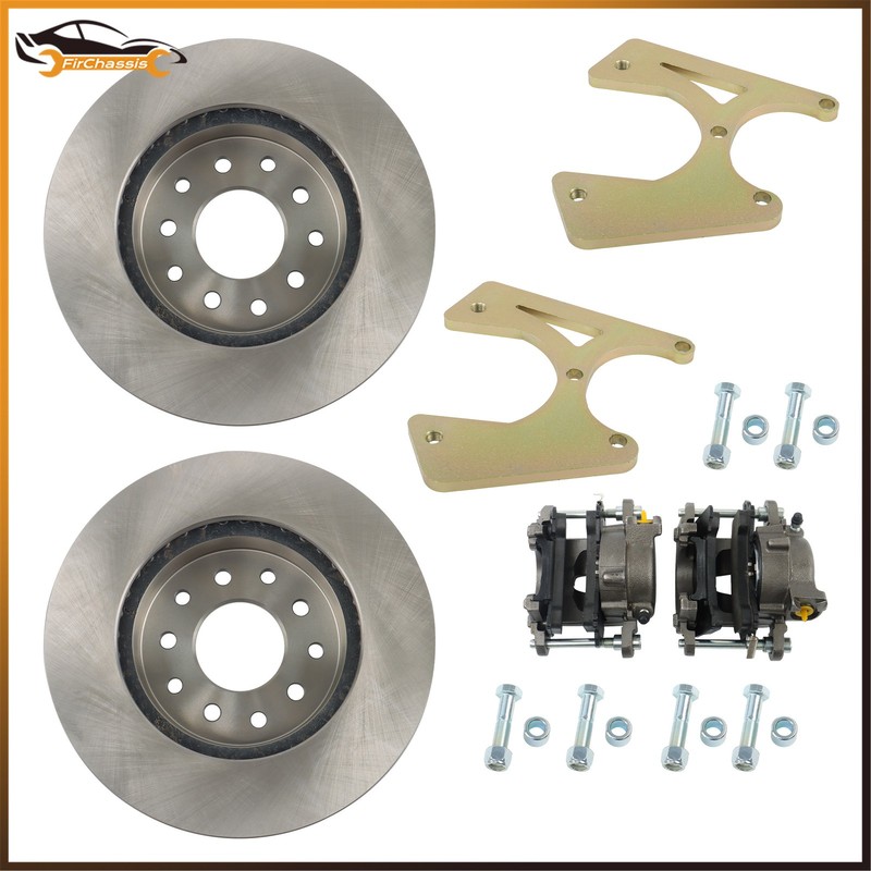 Motors Bolt-On Rear Disc Brake Conversion Kit Fits For Gm 10 Bolt And 12 Bolt Us