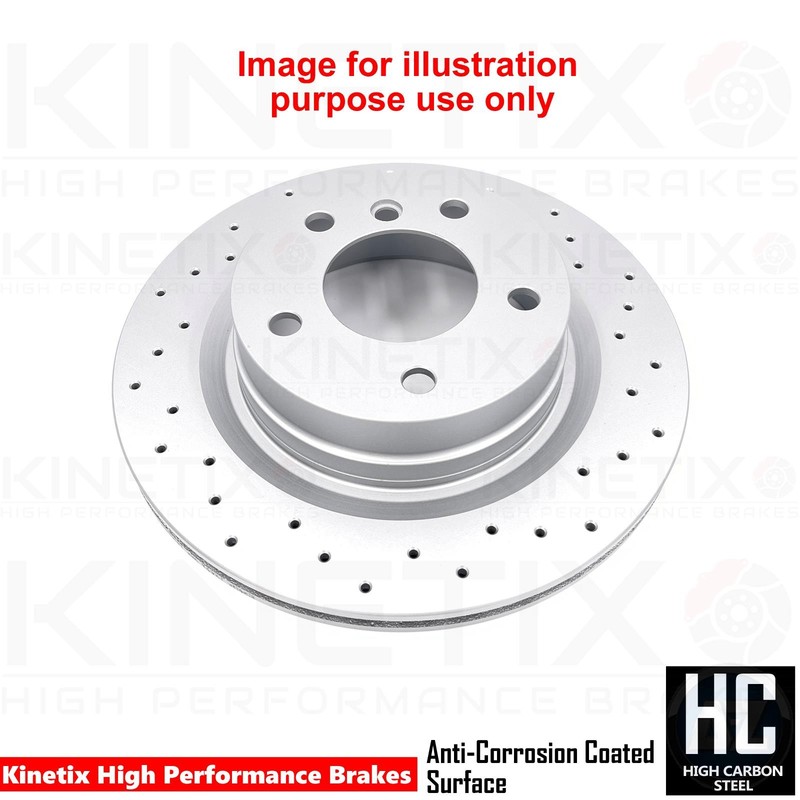 FOR BMW 320d F30 F31 F34 M SPORT DRILLED FRONT REAR BRAKE DISCS BREMBO PADS gallery