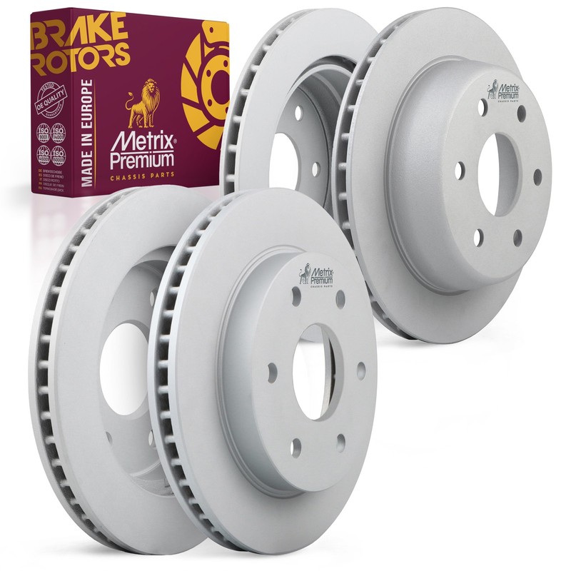 Front & Rear Brake Rotor Kit for Escalade Suburban 1500 GMC Yukon XL 1500 4 PCS