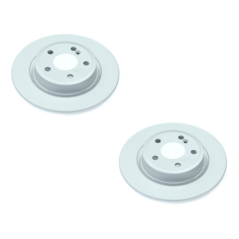 Powerstop Rear 2 Wheel 295mm Brake Disc Rotors Set for QX30 B250 CLA250 GLA250
