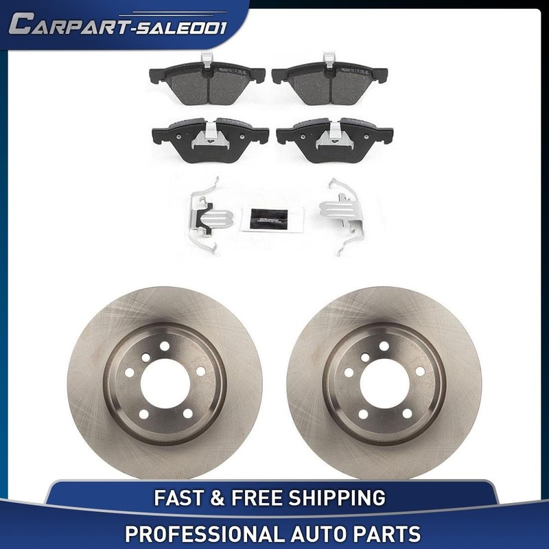 Front Disc Brake Rotors Brake Pads Kit for 2006 BMW 330i 330xi 3.0L