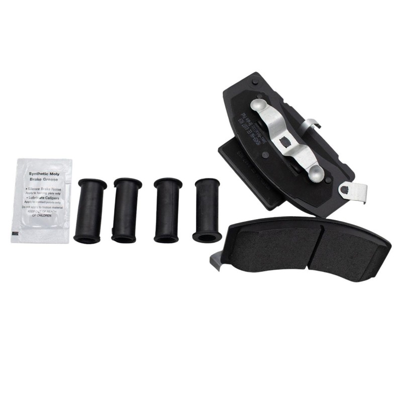 TRQ Brake Pad & Rotor Kit Metallic Front w/Chemicals gallery