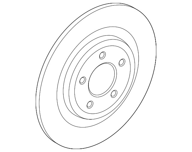 Genuine Ford Rotor Assembly Brake PZ1Z2C026A
