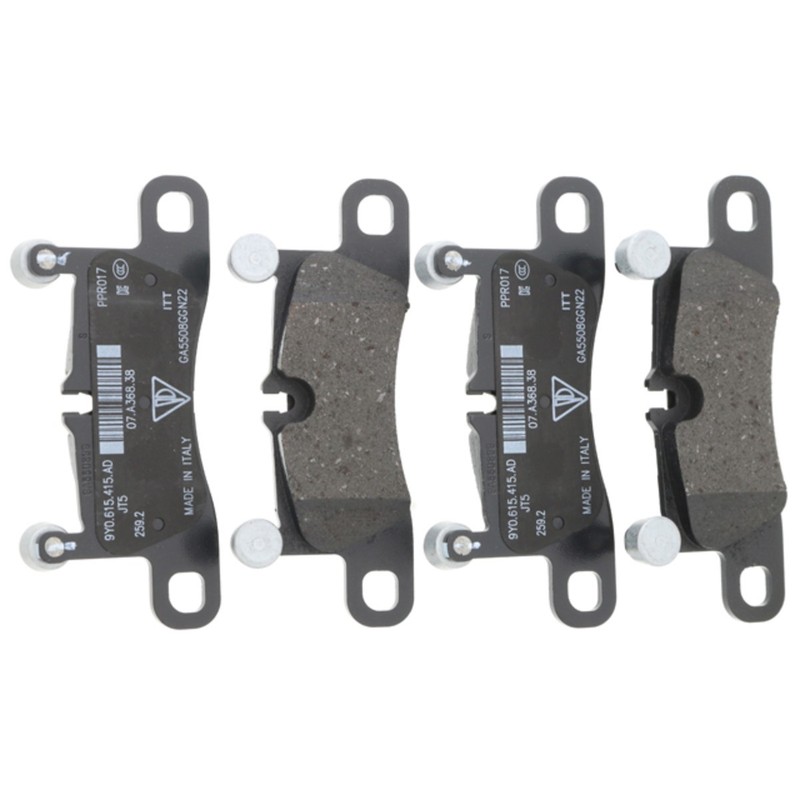 9Y0698451AD Genuine Porsche 2-Wheel Set Brake Pad Sets Rear for Cayenne 19-22