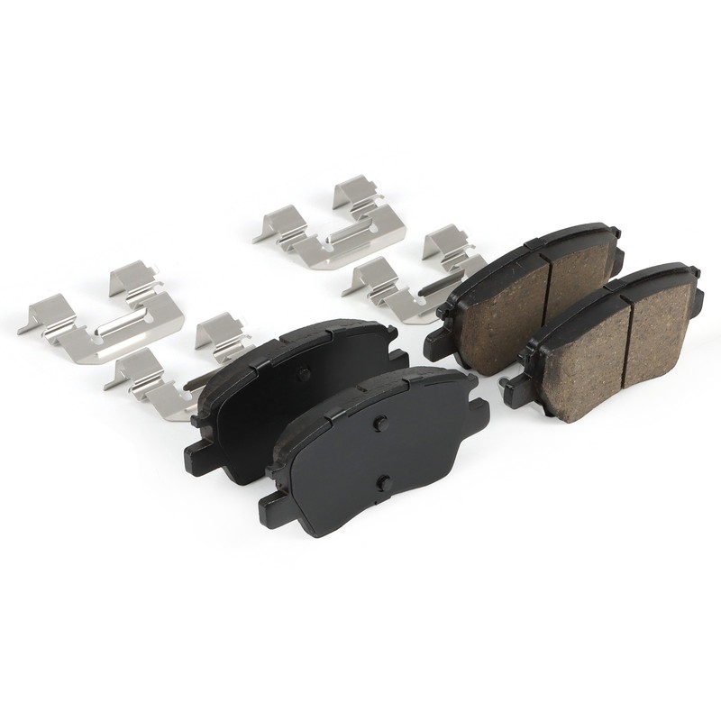 Front Brake Rotors + Ceramic Disc Brake Pad for 22-23 Chevy Bolt EUV 10.87 inch gallery