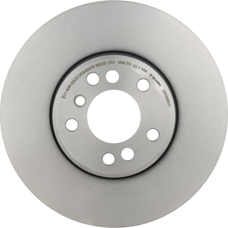 Disc Brake Rotor-Premium UV Coated OE Equivalent Rotor Brembo fits 00-06 BMW X5