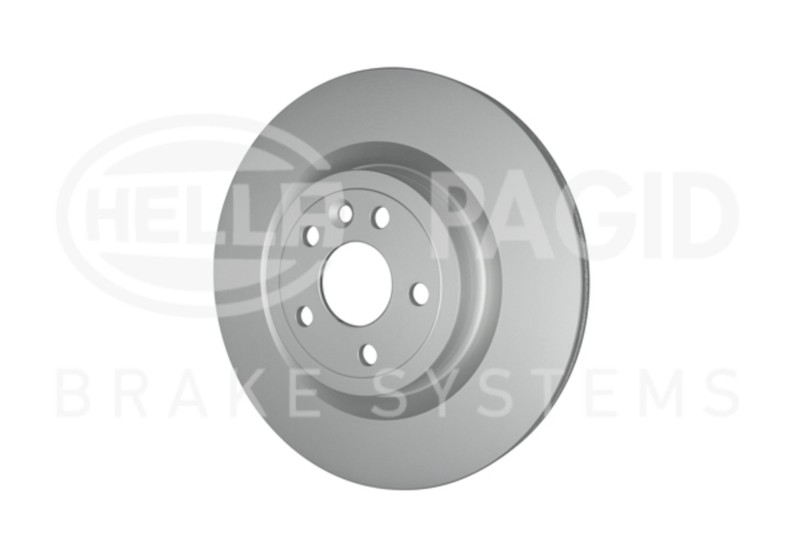 Hella Pagid Rear Disc Brake Rotor For Jaguar F-Pace 355132601