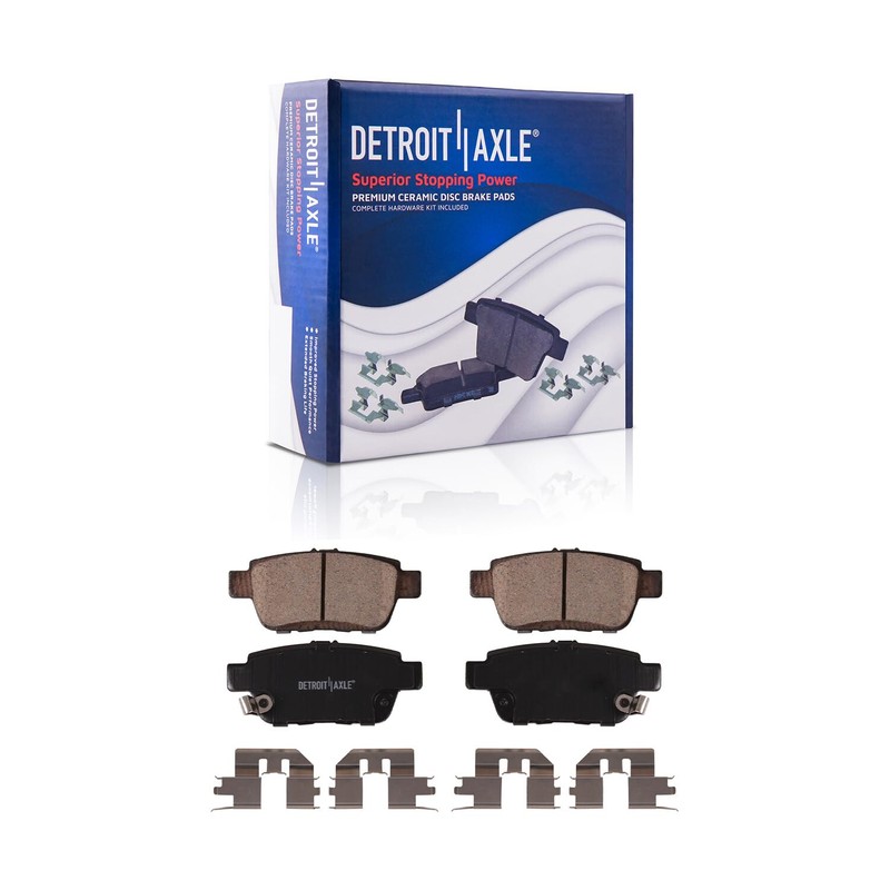 Front & Rear Disc Rotors + Brake Pads for 2006 2007 2008 - 2011 Honda Ridgeline gallery