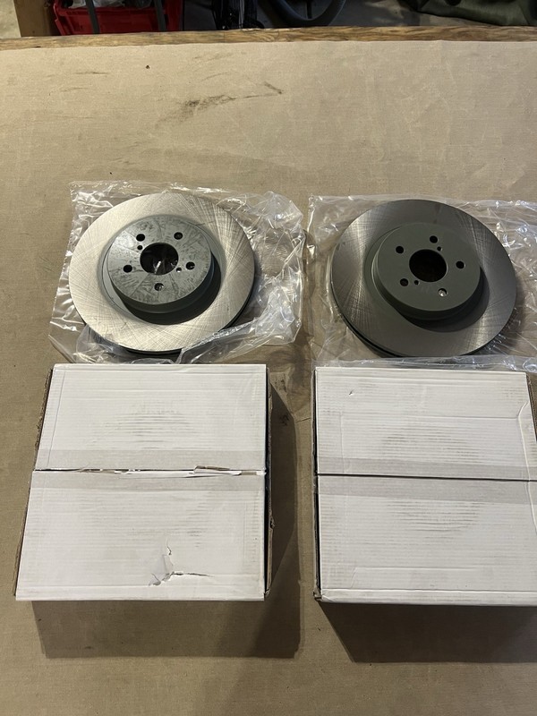 BrakeBest Select Front Brake Rotors Set New 922256RGS gallery
