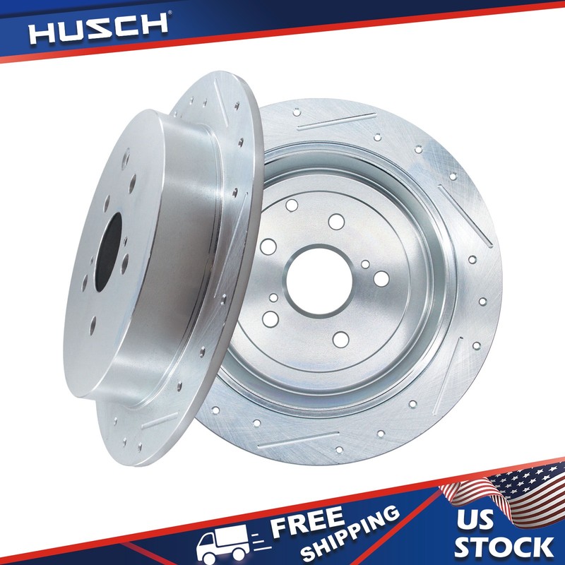 309mm Rear Drilled Brake Rotors for LEXUS RX350 RX450H TOYOTA HIGHLANDER SIENNA