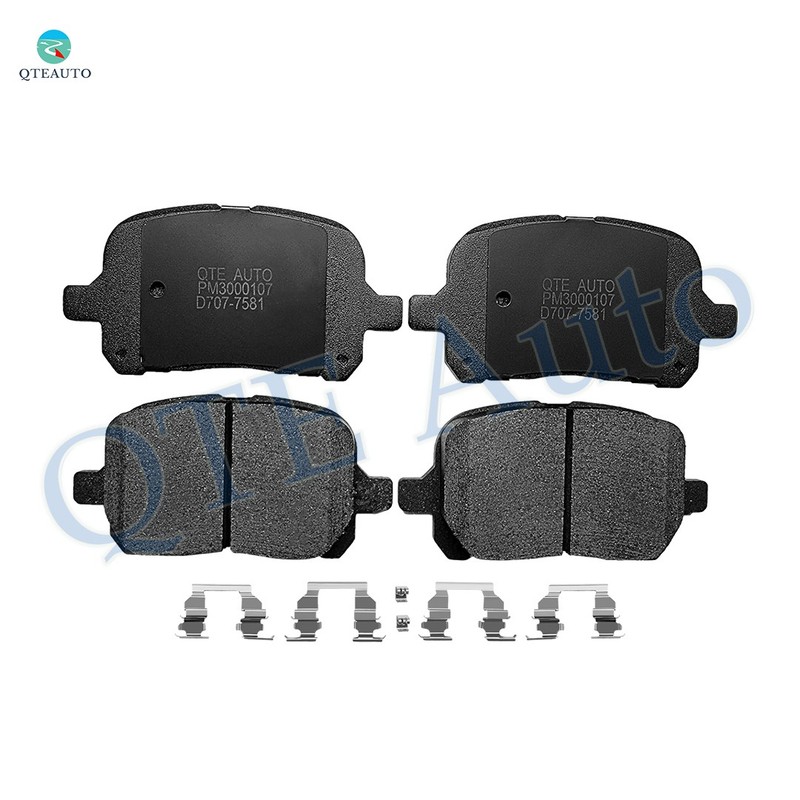 8 Front 275mm Drilled Brake Rotors-Brake Pad-Wheel Hub To 1997-2001 Toyota Camry gallery