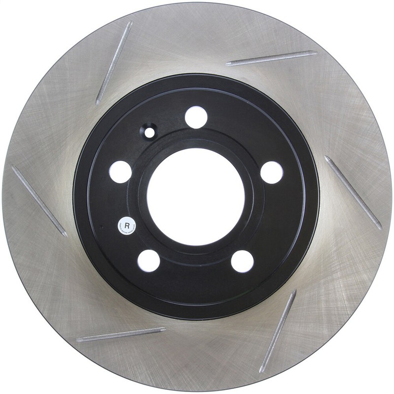 StopTech 126.33097SR Rear Right Slotted Brake Disc Rotor for 2001-2009 Audi A4