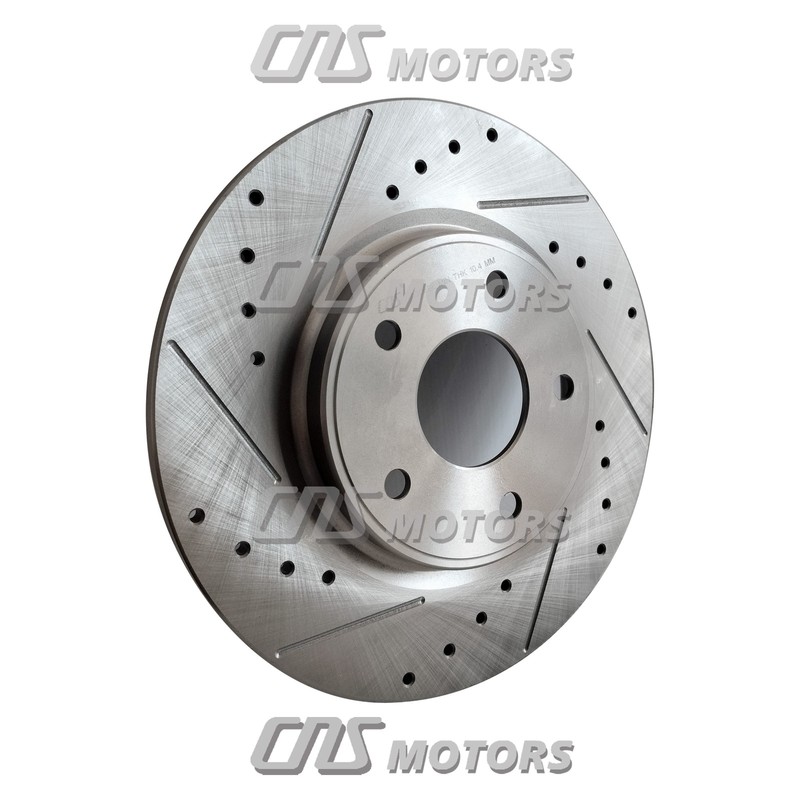 12.91" Rear Drilled Brake Rotors For Chrysler Town & Country Pacifica Voyager gallery