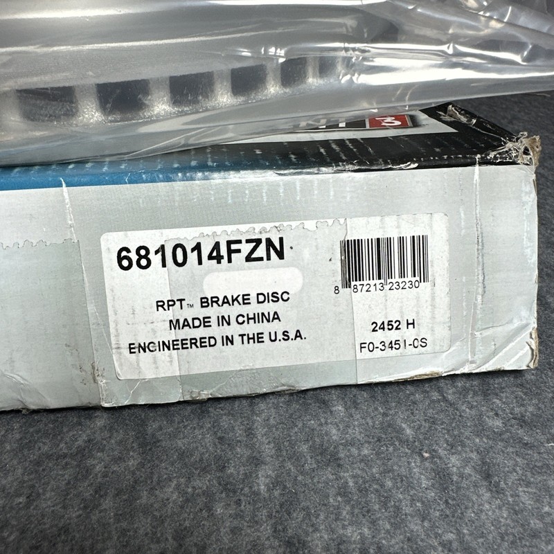 Raybestos 681014FZN Disc Brake Rotor-Element3 Coated SEALED gallery