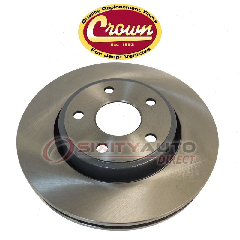 Crown Automotive Front Disc Brake Rotor for 2011-2018 Jeep Grand Cherokee – qx