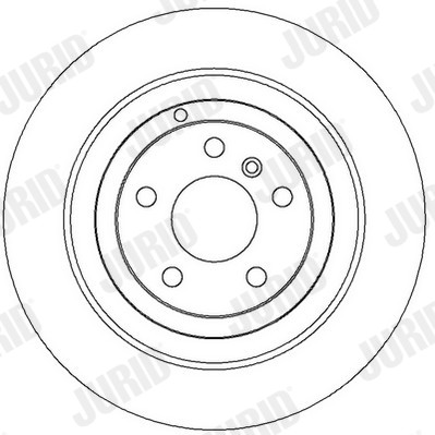 JURID 562324J Brake Disc for Mercedes-Benz gallery