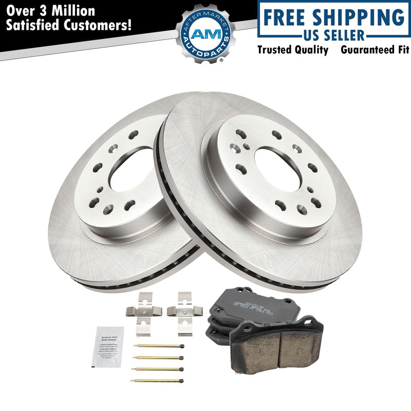 Front Brake Pad & Rotor Kit Fits 2020-2022 Toyota Corolla 2019 Prius Prime